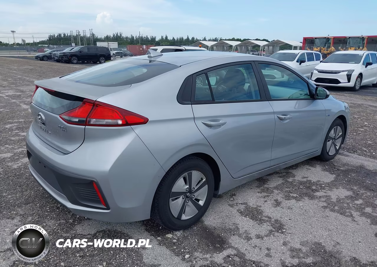 2020 Hyundai Ioniq Hybrid Blue VIN:KMHC65LC1LU218116 - 4