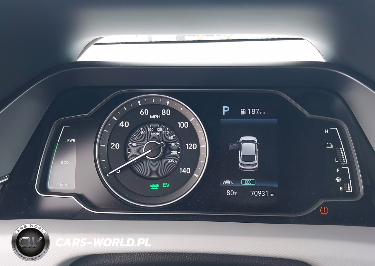 2020 Hyundai Ioniq Hybrid Blue VIN:KMHC65LC1LU218116 - 7