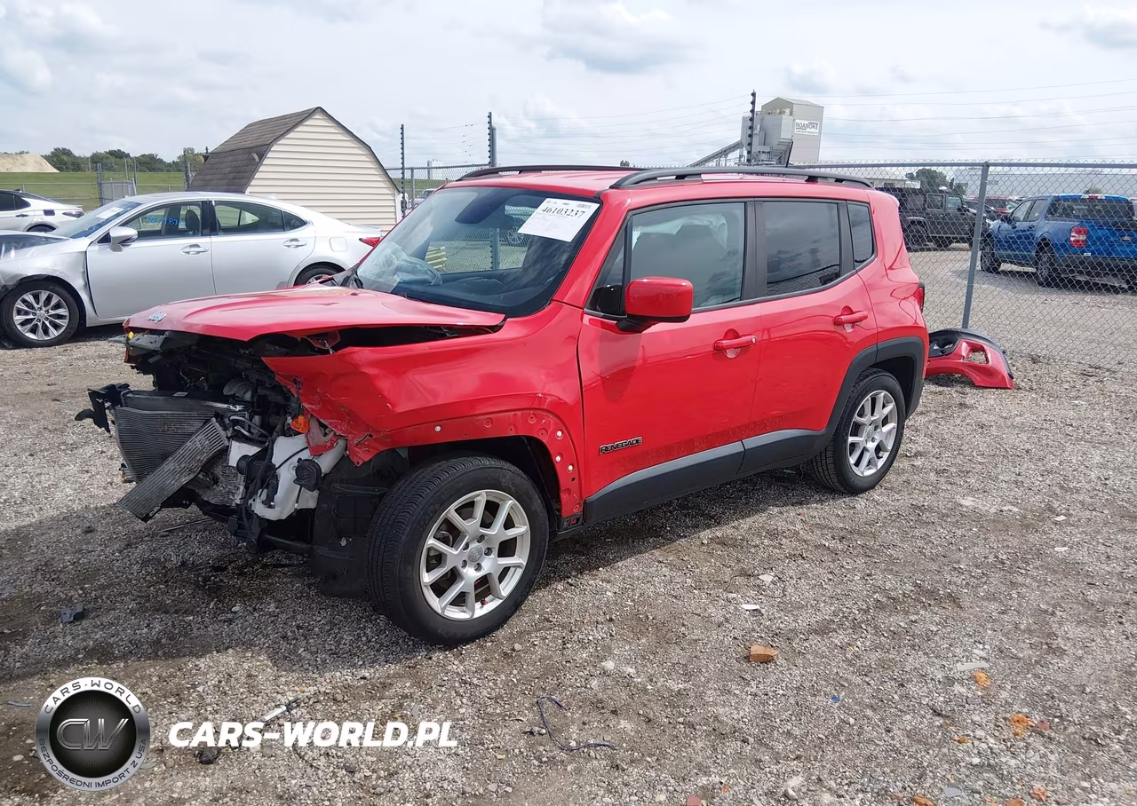 2019 Jeep Renegade Latitude Fwd VIN:ZACNJABB2KPK32861 - 2