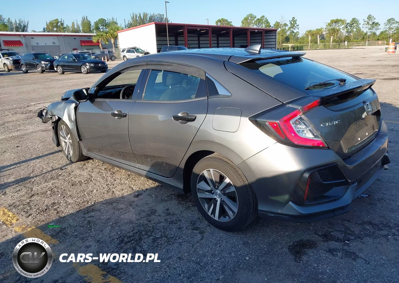 2020 Honda Civic Lx VIN:SHHFK7H3XLU412751 - 3