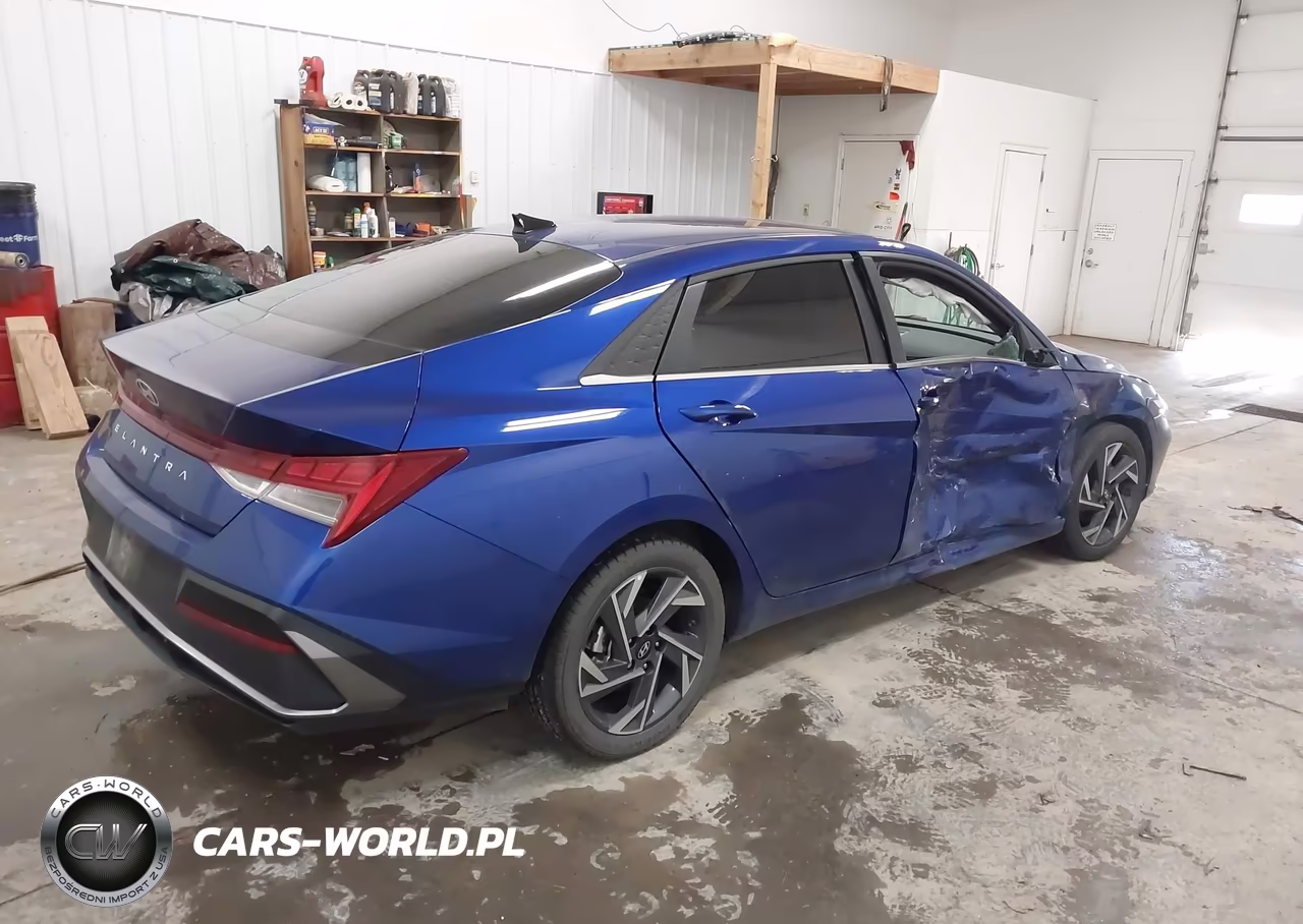 2025 Hyundai Elantra Sel Convenience VIN:KMHLS4DG2SU880471 - 4