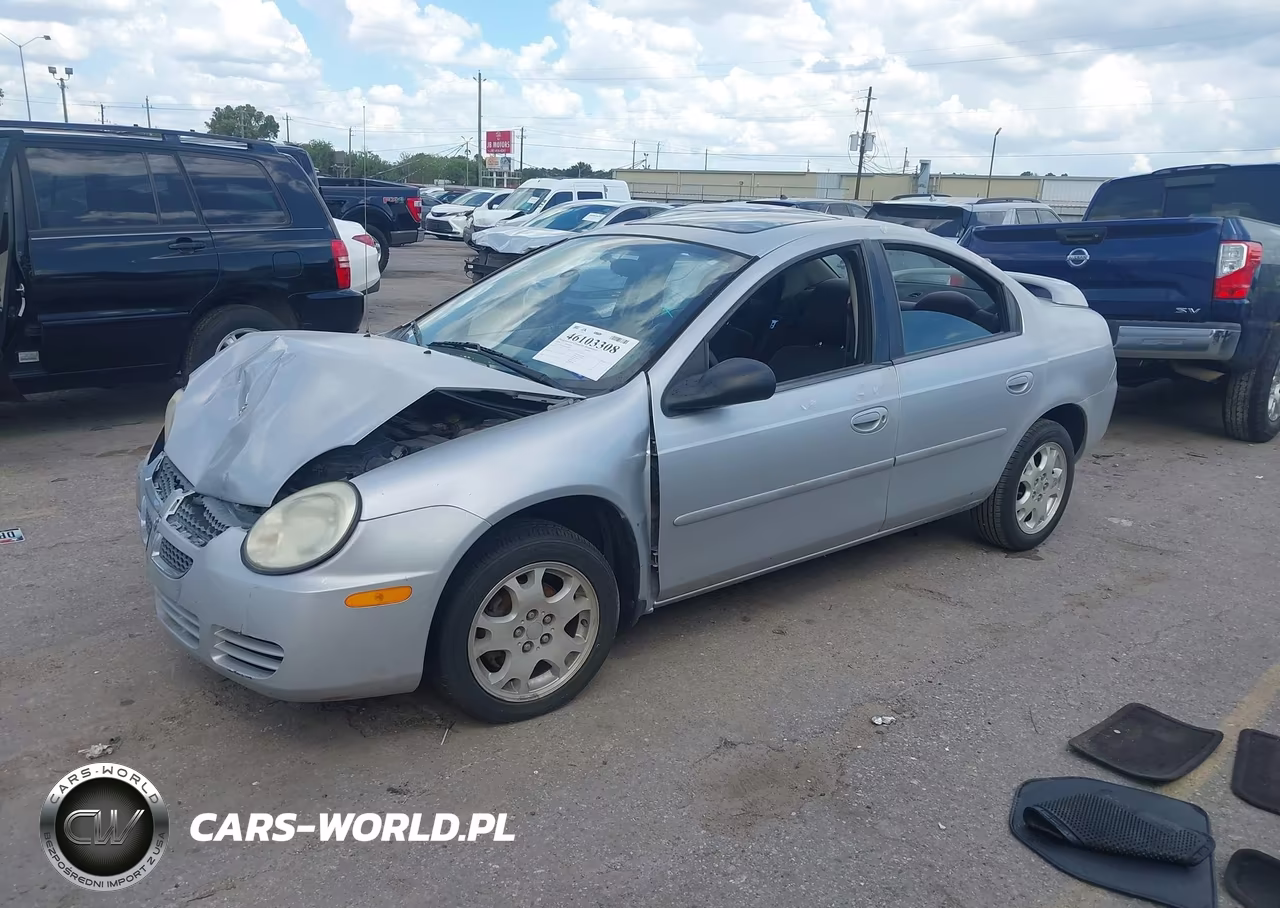 2004 Dodge Neon Sxt VIN:1B3ES56C64D512909 - 2