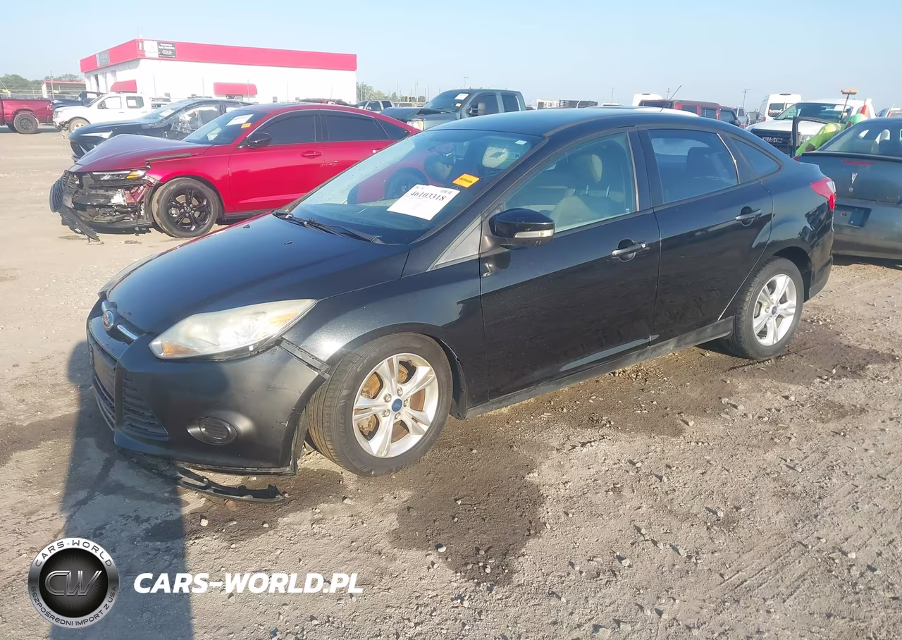 2014 Ford Focus Se VIN:1FADP3F21EL117704 - 2