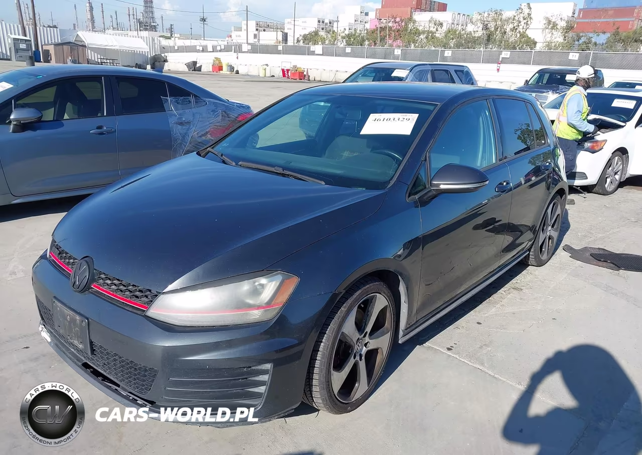 2015 Volkswagen Golf Gti 2.0T S 4-Door VIN:3VW4T7AU5FM007855 - 2