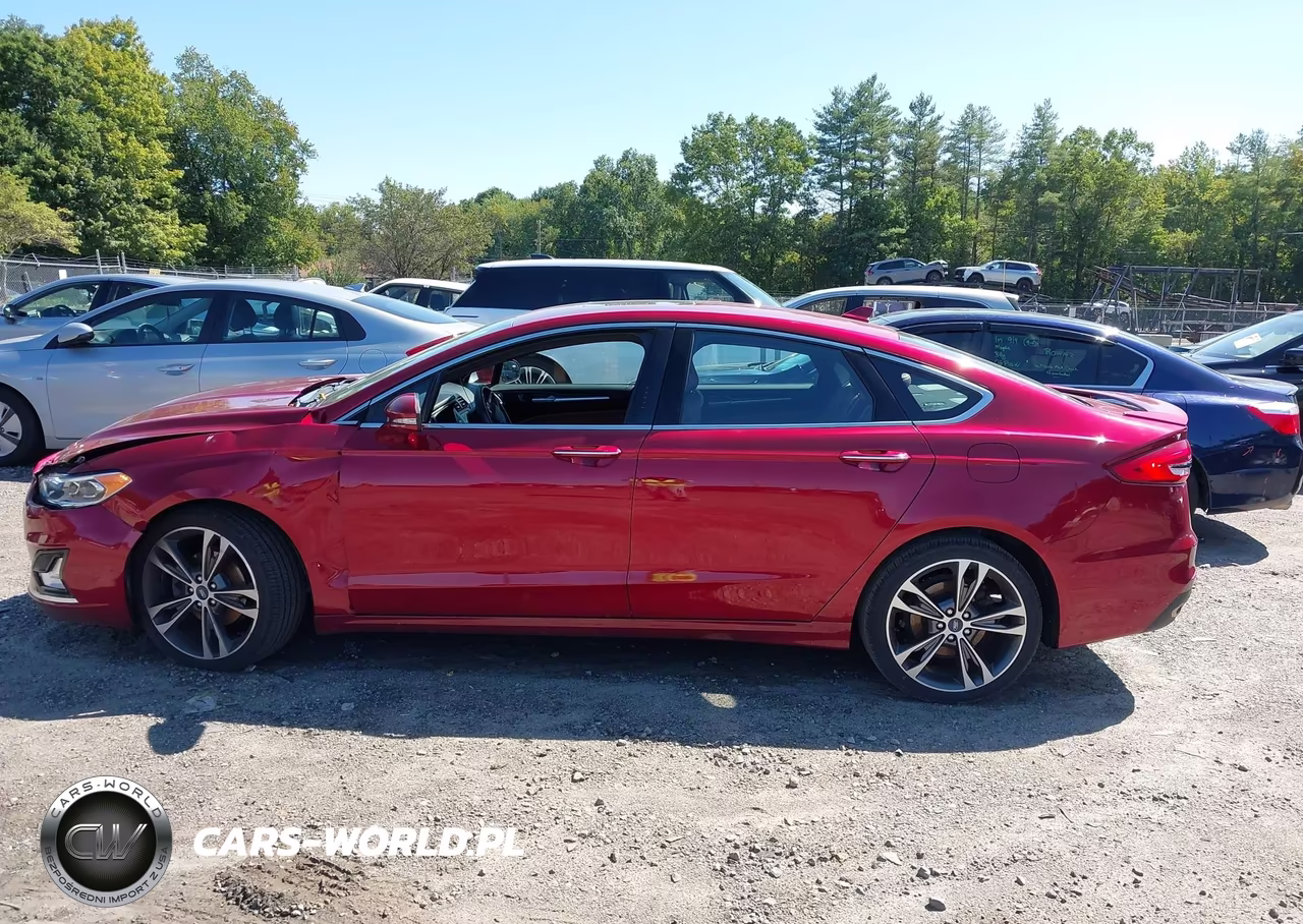 2019 Ford Fusion Titanium VIN:3FA6P0D97KR264503 - 14