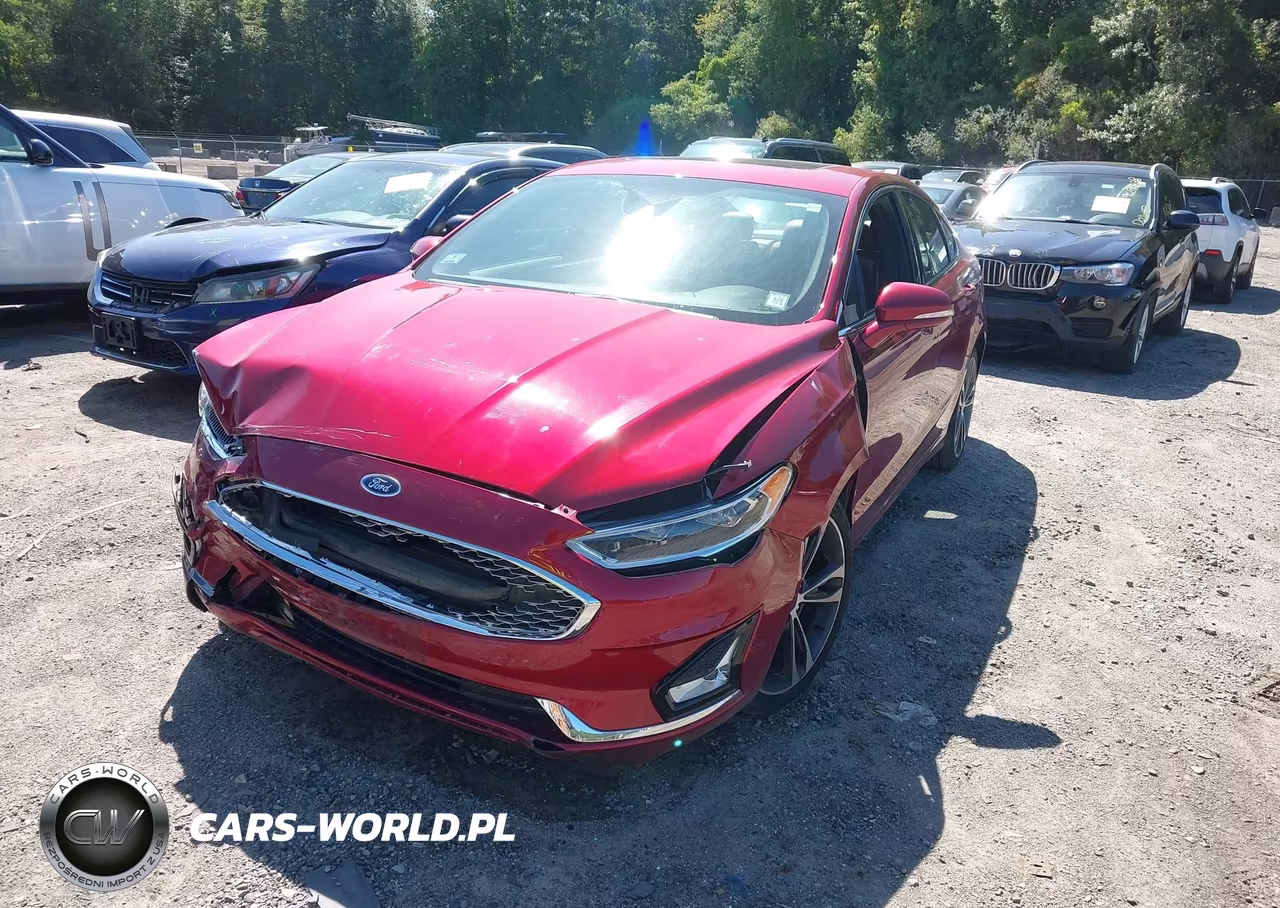 2019 Ford Fusion Titanium VIN:3FA6P0D97KR264503 - 2