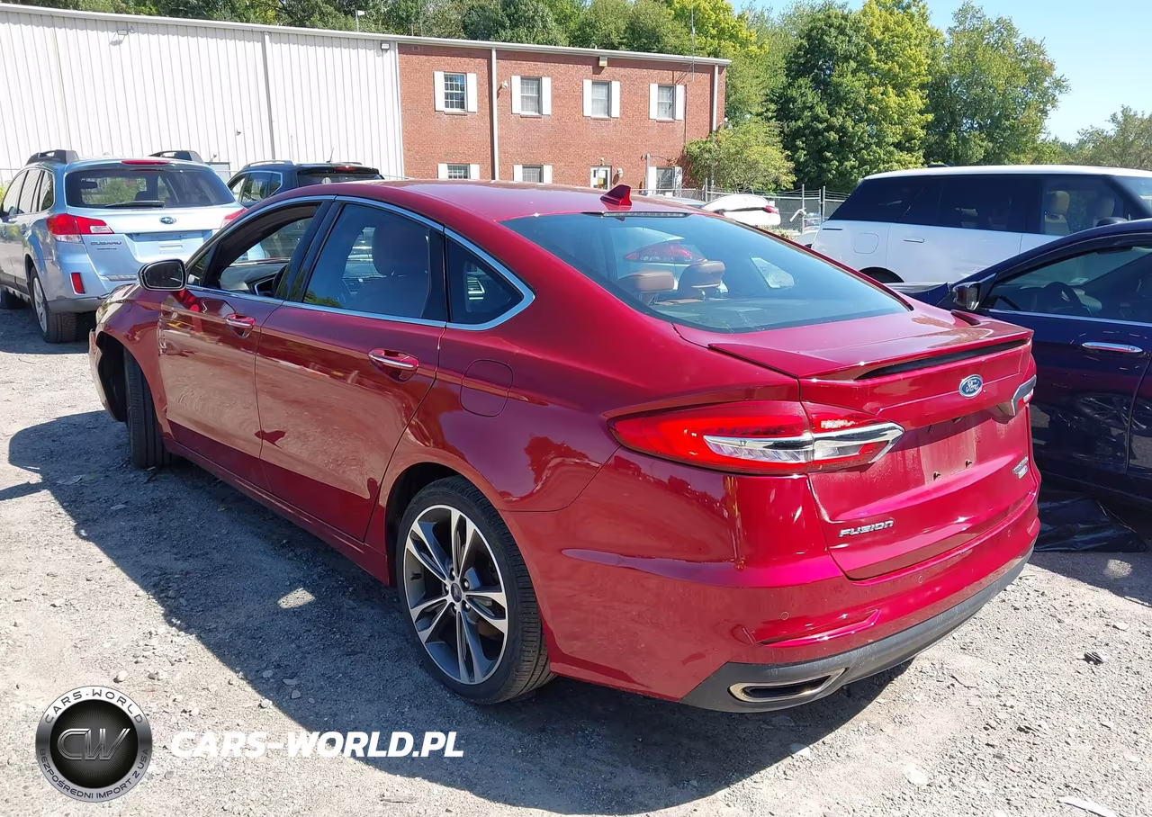 2019 Ford Fusion Titanium VIN:3FA6P0D97KR264503 - 3