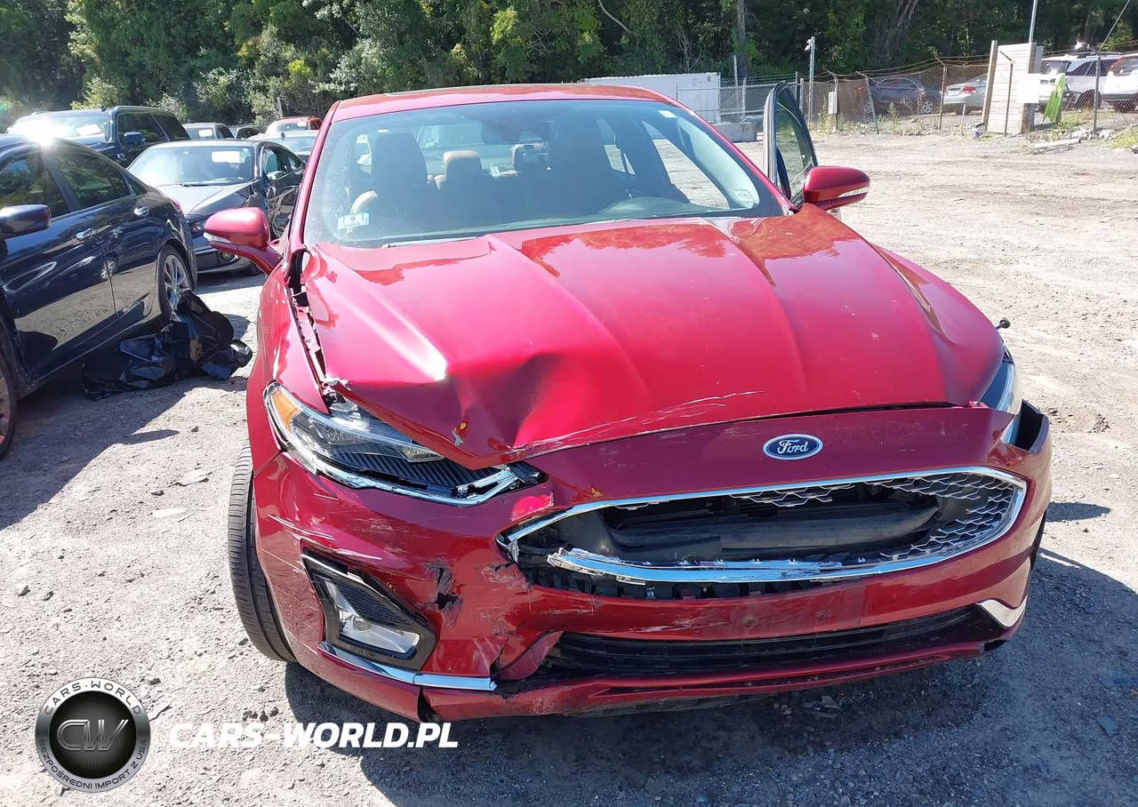 2019 Ford Fusion Titanium VIN:3FA6P0D97KR264503 - 6