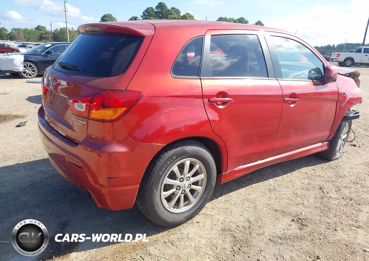 2012 Mitsubishi Outlander Sport Es VIN:JA4AP3AU6CZ001330 - 4