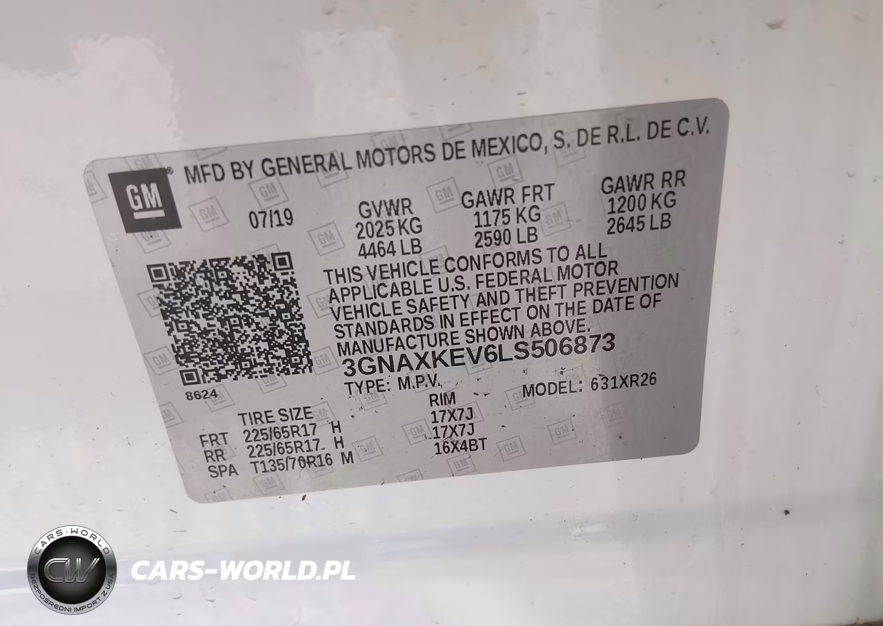2020 Chevrolet Equinox Fwd Lt 1.5L Turbo VIN:3GNAXKEV6LS506873 - 9