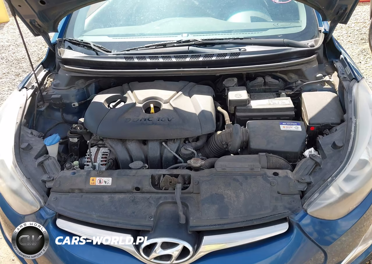 2014 Hyundai Elantra Limited VIN:KMHDH4AE2EU153955 - 10