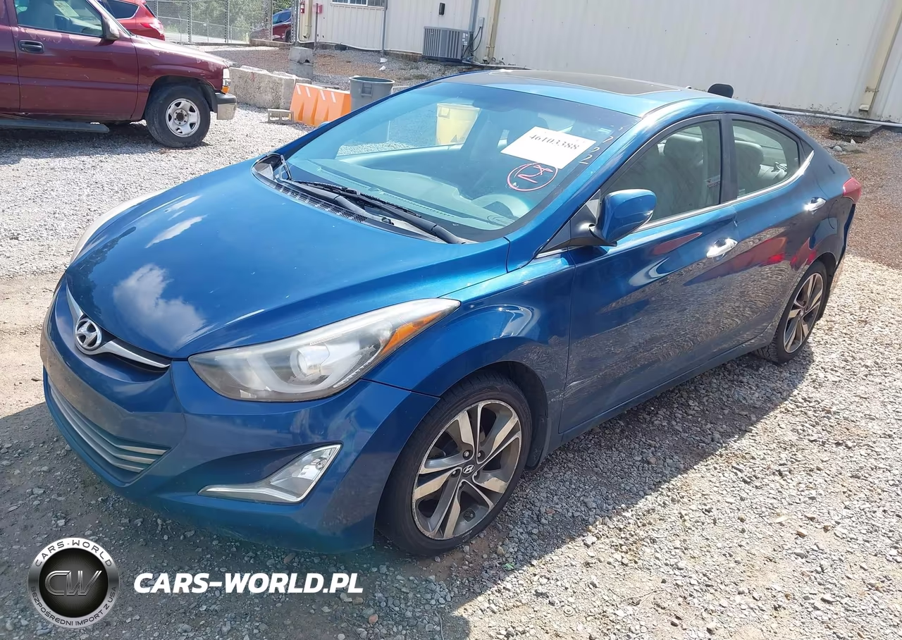 2014 Hyundai Elantra Limited VIN:KMHDH4AE2EU153955 - 2