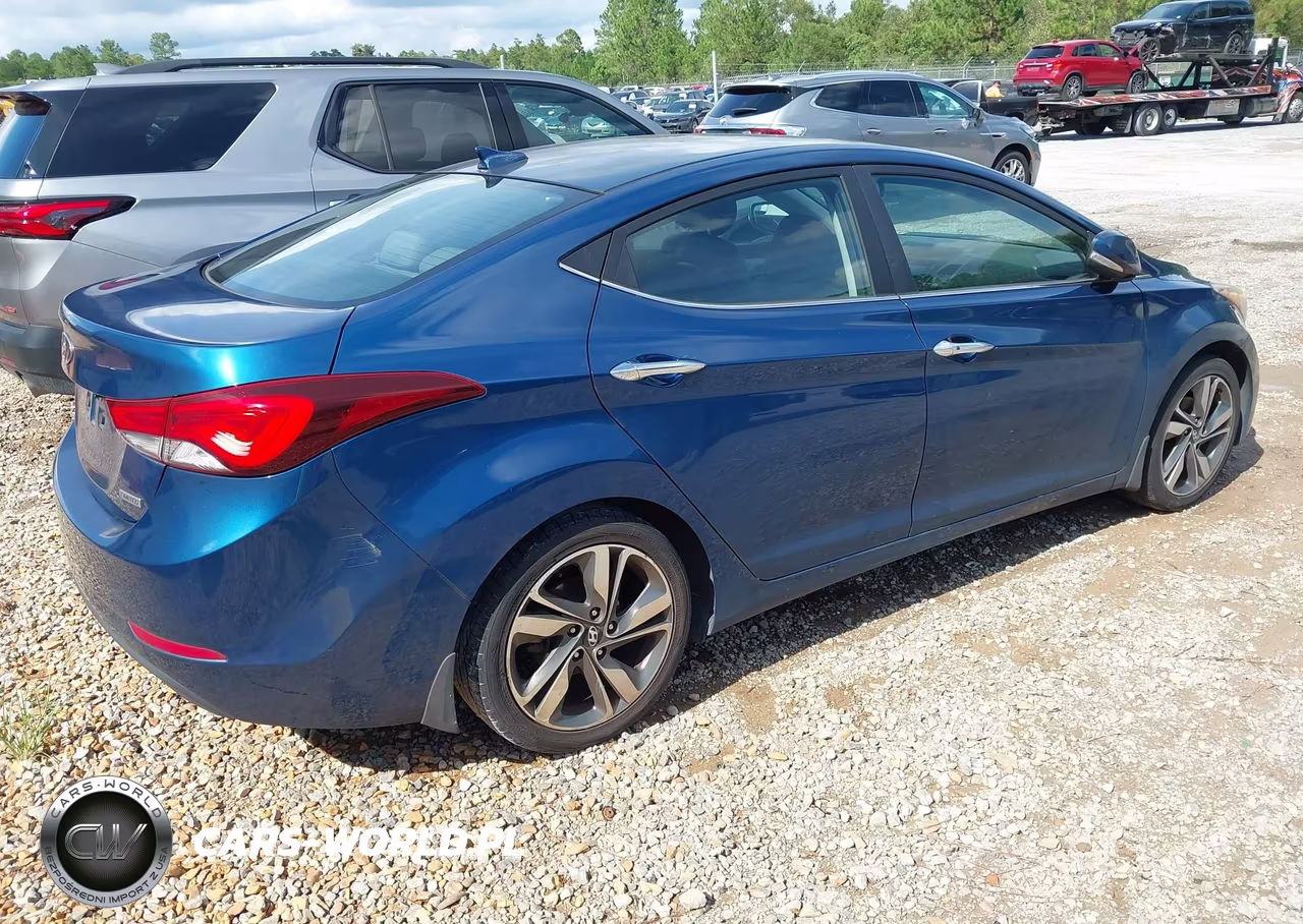 2014 Hyundai Elantra Limited VIN:KMHDH4AE2EU153955 - 4