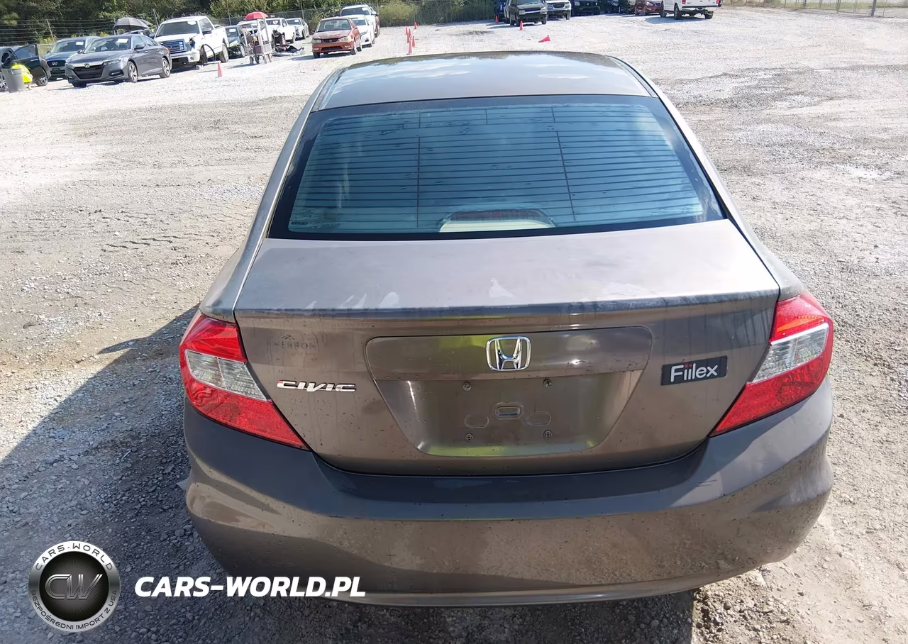 2012 Honda Civic Ex VIN:2HGFB2F86CH540189 - 15