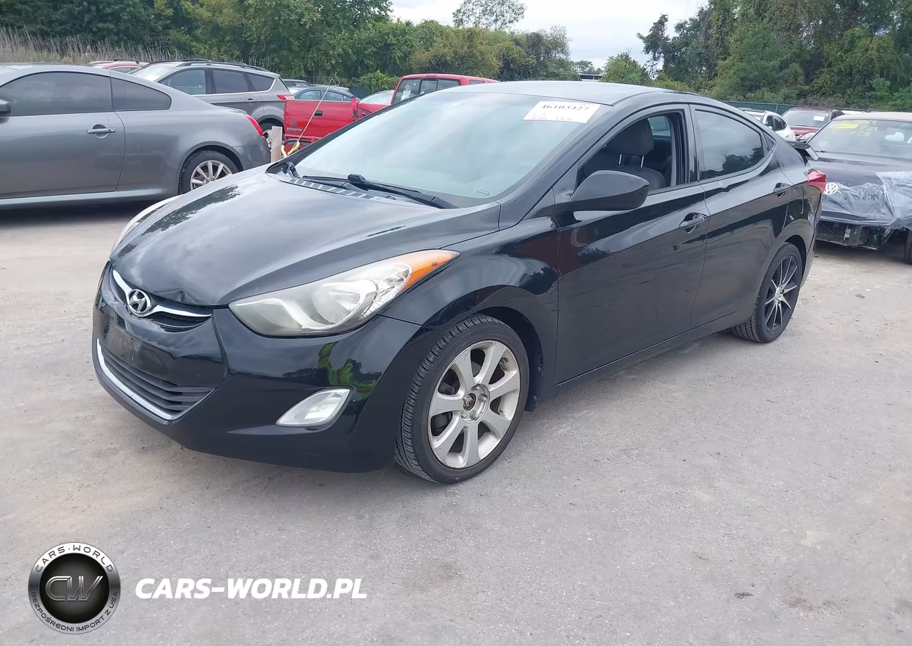 2013 Hyundai Elantra Gls VIN:5NPDH4AE7DH362282 - 2