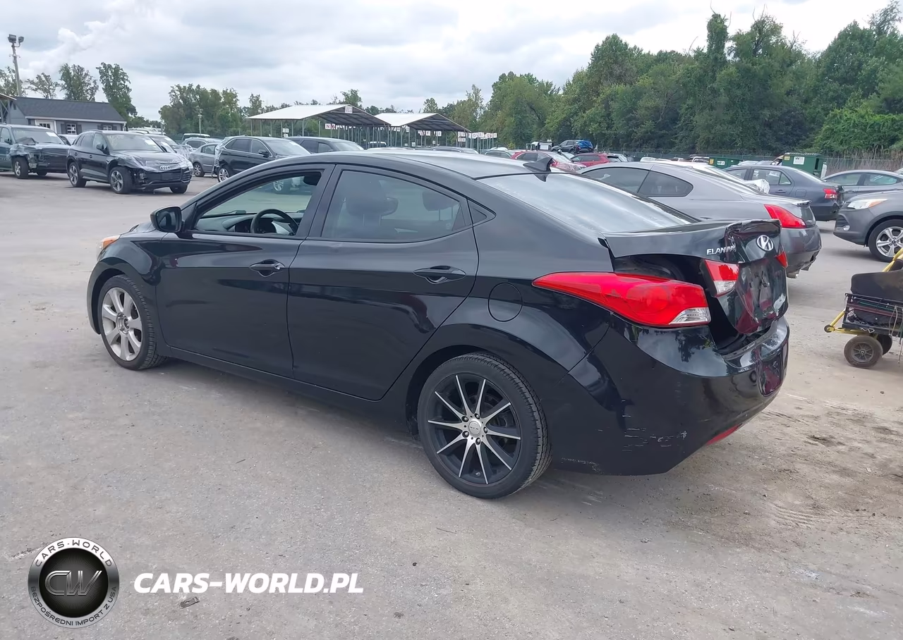2013 Hyundai Elantra Gls VIN:5NPDH4AE7DH362282 - 3