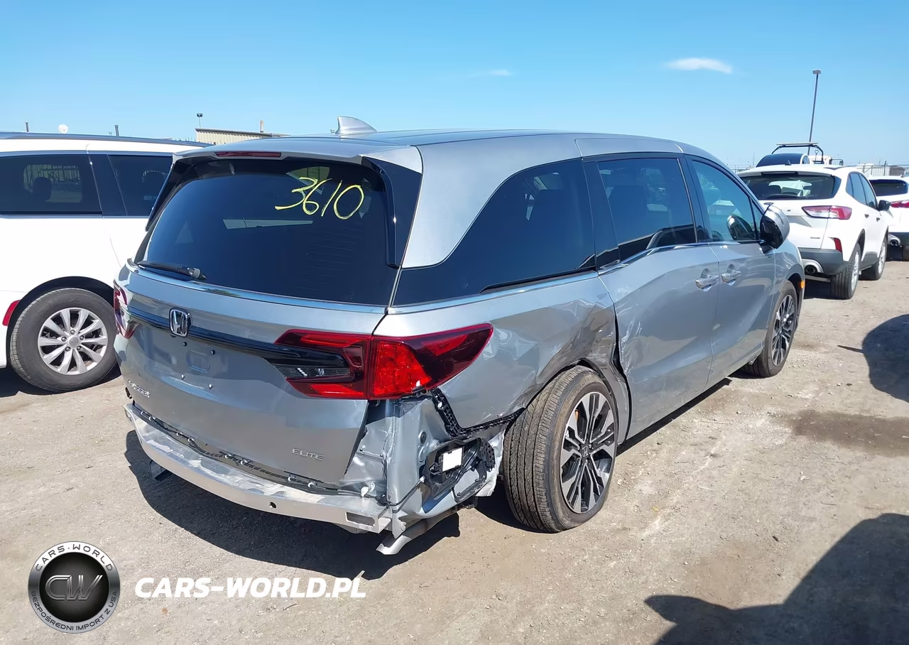 2026 Honda Odyssey Elite VIN:5FNRL6H91TB053610 - 4