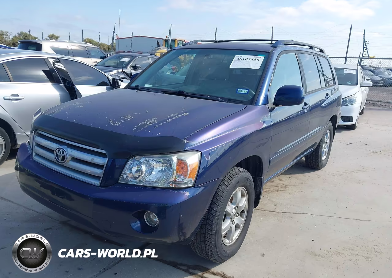 2006 Toyota Highlander V6 VIN:JTEGP21A160120780 - 2