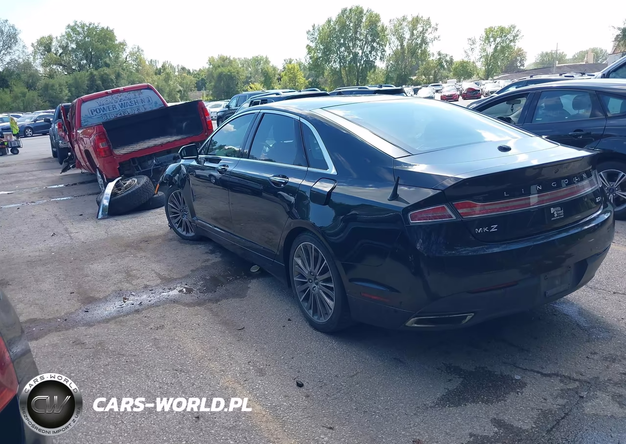 2014 Lincoln Mkz Hybrid VIN:3LN6L2LU0ER800974 - 3