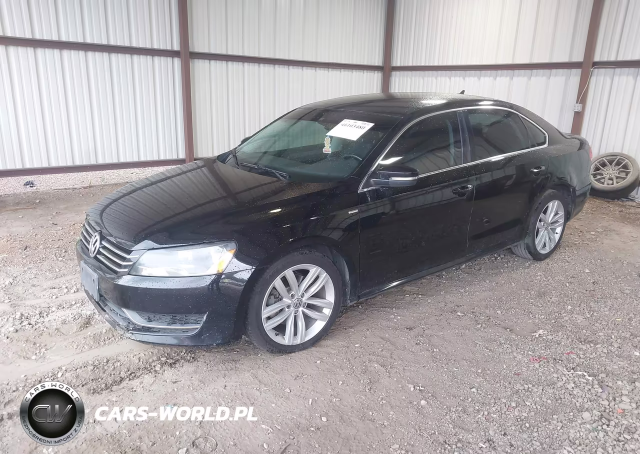 2014 Volkswagen Passat 1.8T Wolfsburg Edition VIN:1VWAT7A31EC037882 - 2