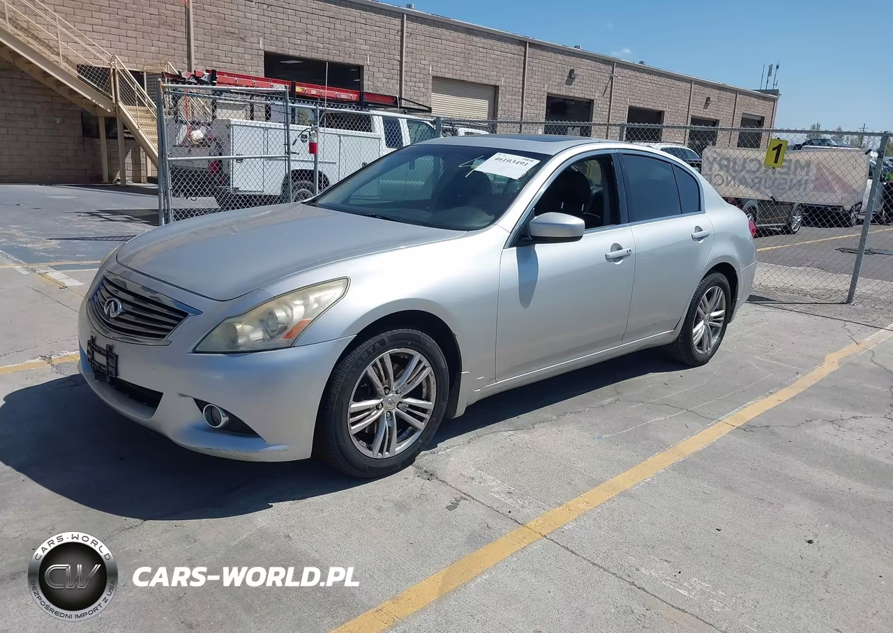 2011 Infiniti G37X VIN:JN1CV6AR5BM354013 - 2
