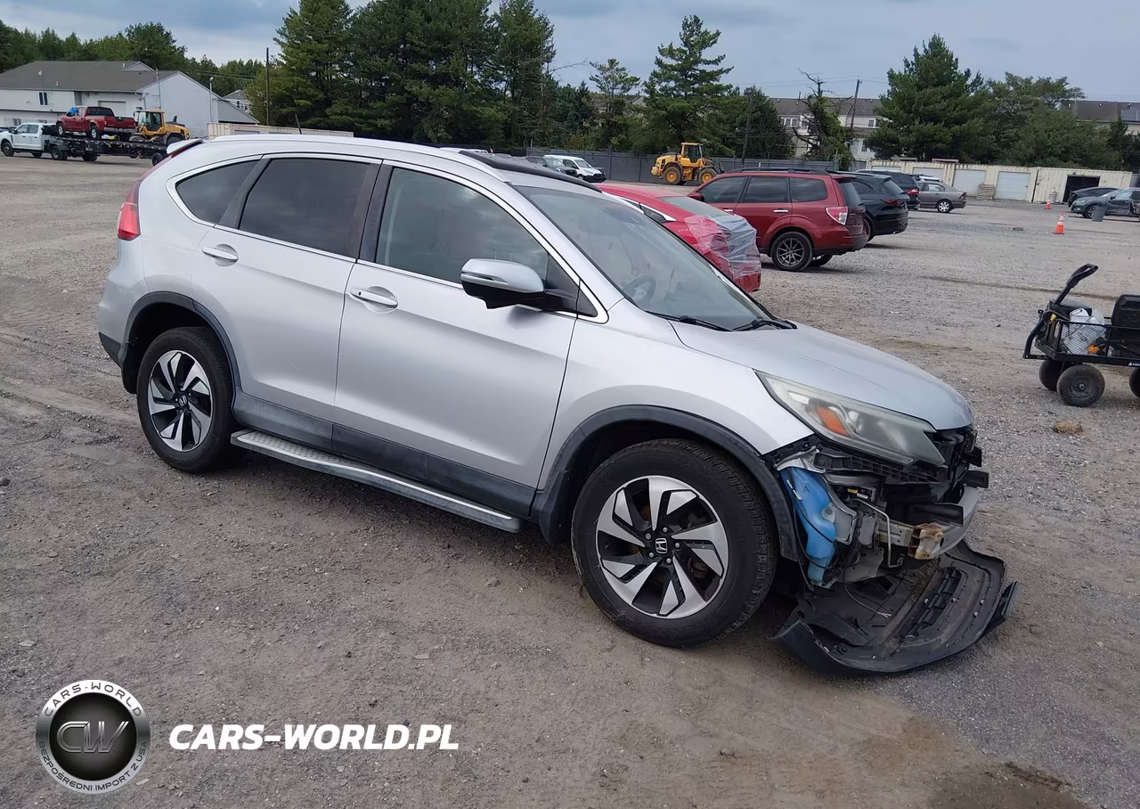 2015 Honda Cr-V Touring VIN:5J6RM4H92FL075662 - 1