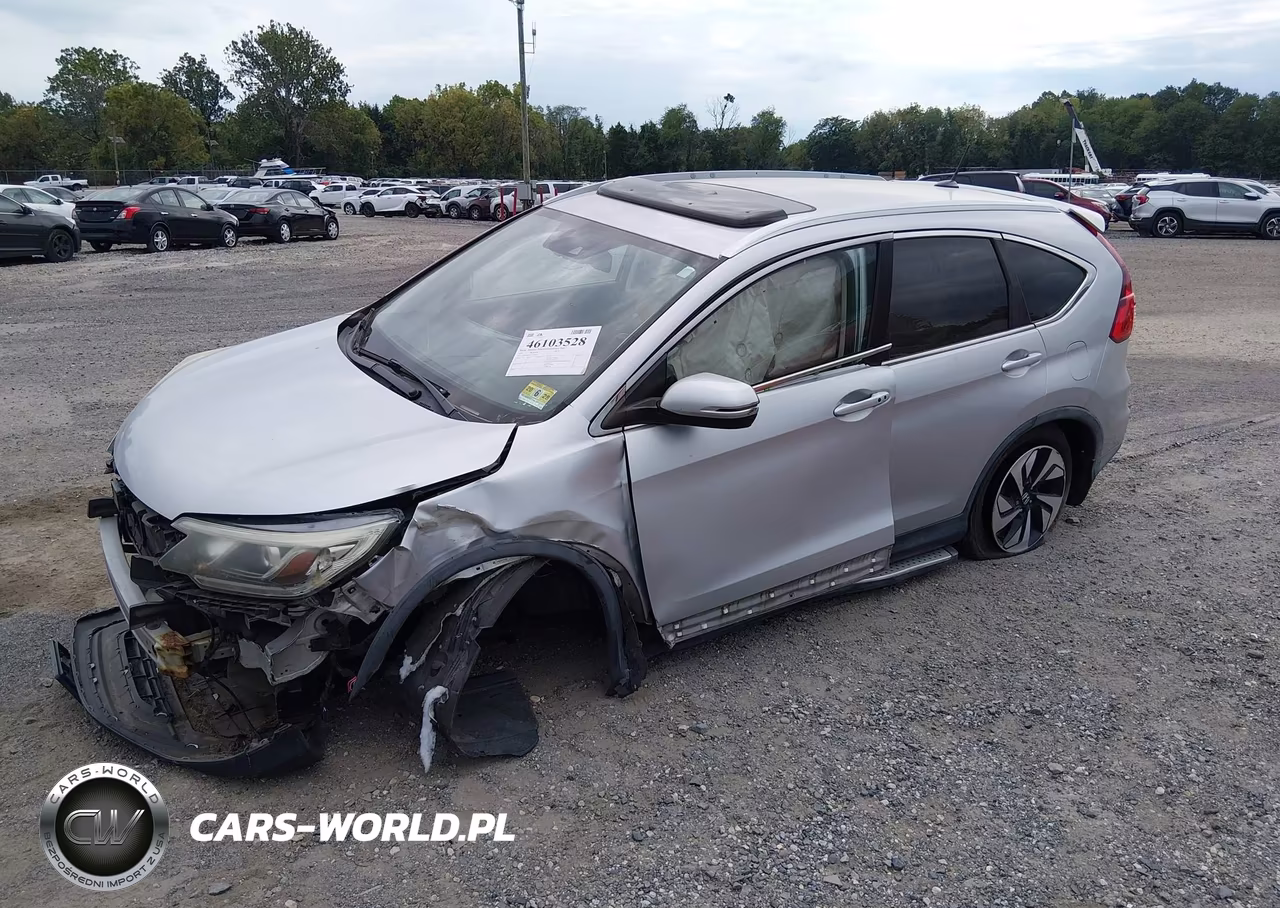 2015 Honda Cr-V Touring VIN:5J6RM4H92FL075662 - 2