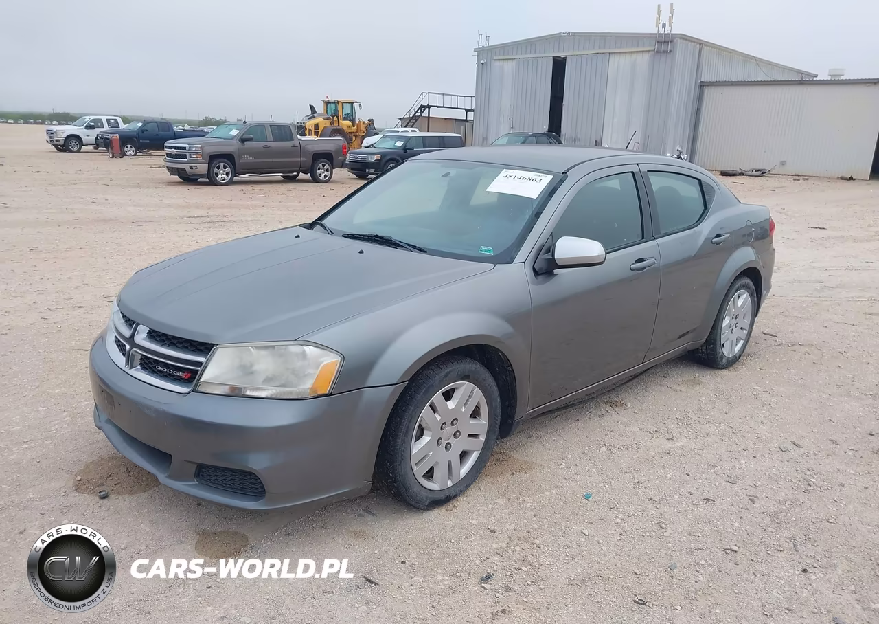 2013 Dodge Avenger Se VIN:1C3CDZAB5DN637386 - 2