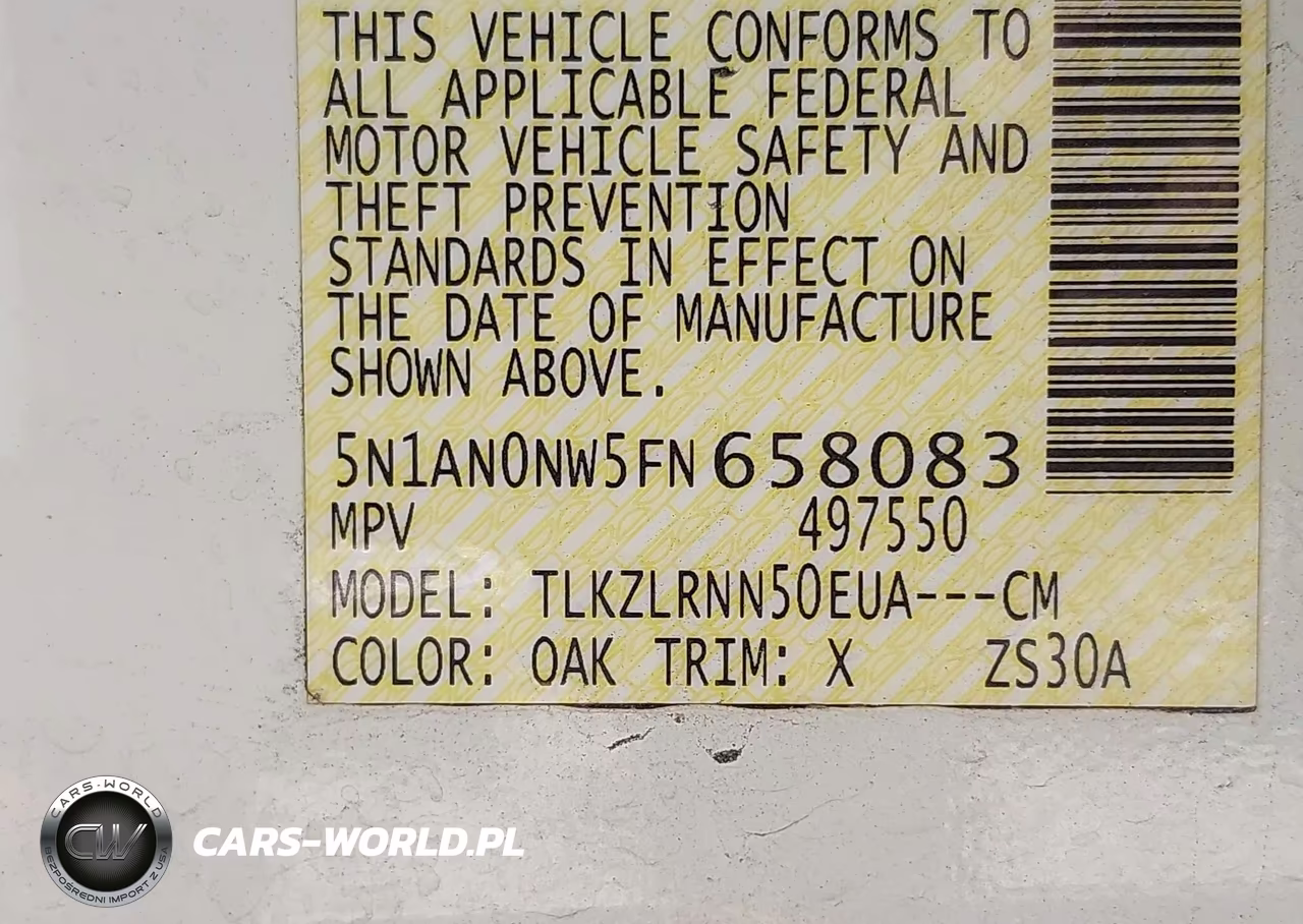 2015 Nissan Xterra S VIN:5N1AN0NW5FN658083 - 9