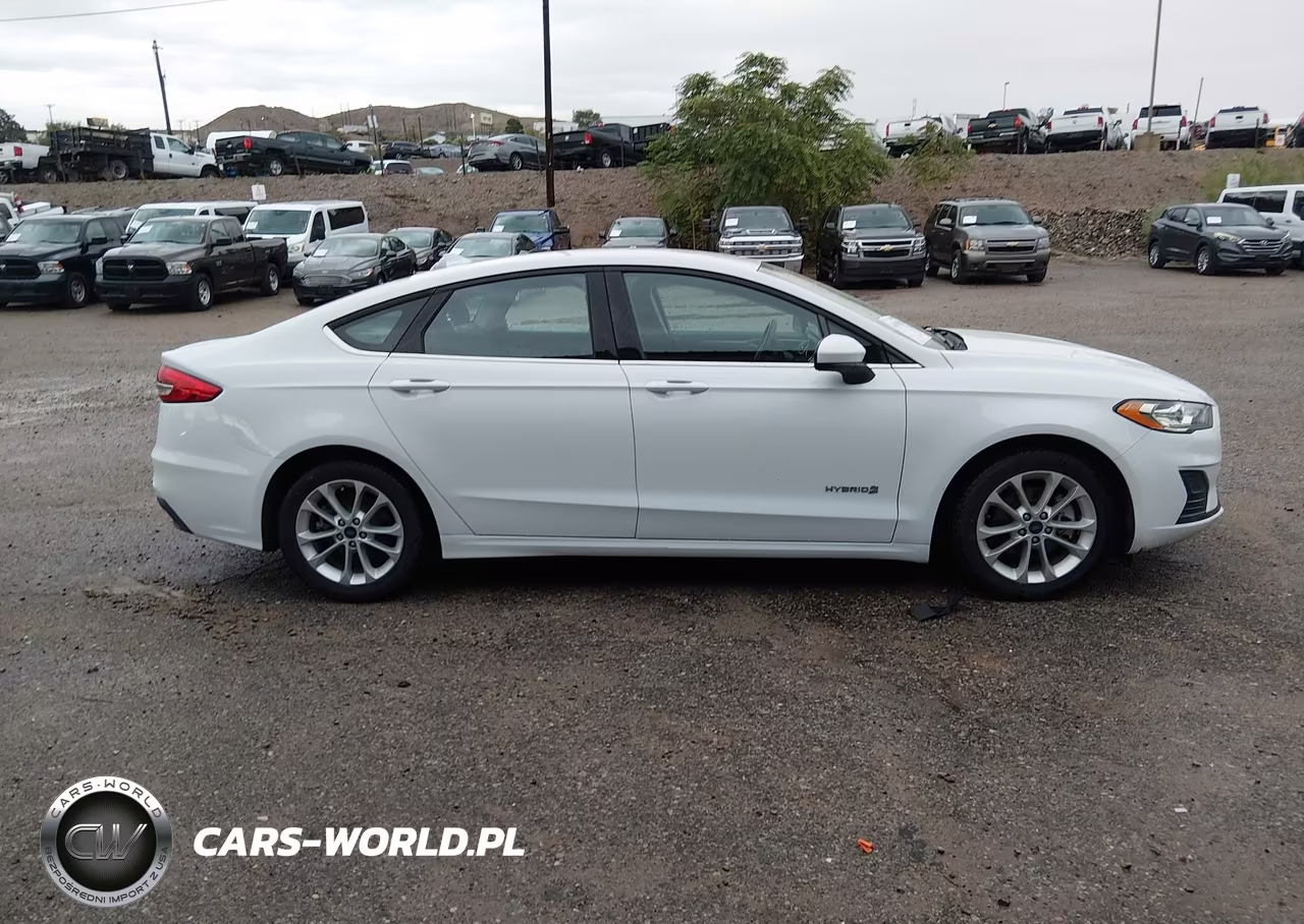 2019 Ford Fusion Hybrid Se VIN:3FA6P0LU8KR274365 - 14