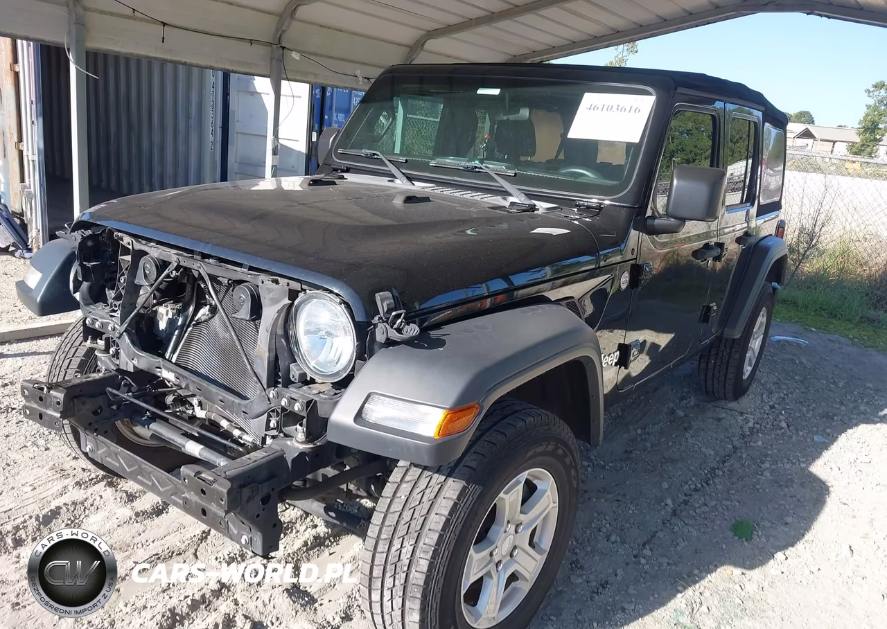 2019 Jeep Wrangler Unlimited Sport S 4X4 VIN:1C4HJXDG7KW512273 - 2