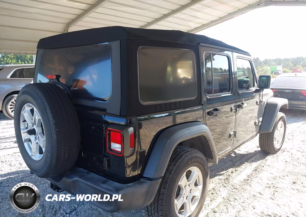 2019 Jeep Wrangler Unlimited Sport S 4X4 VIN:1C4HJXDG7KW512273 - 4