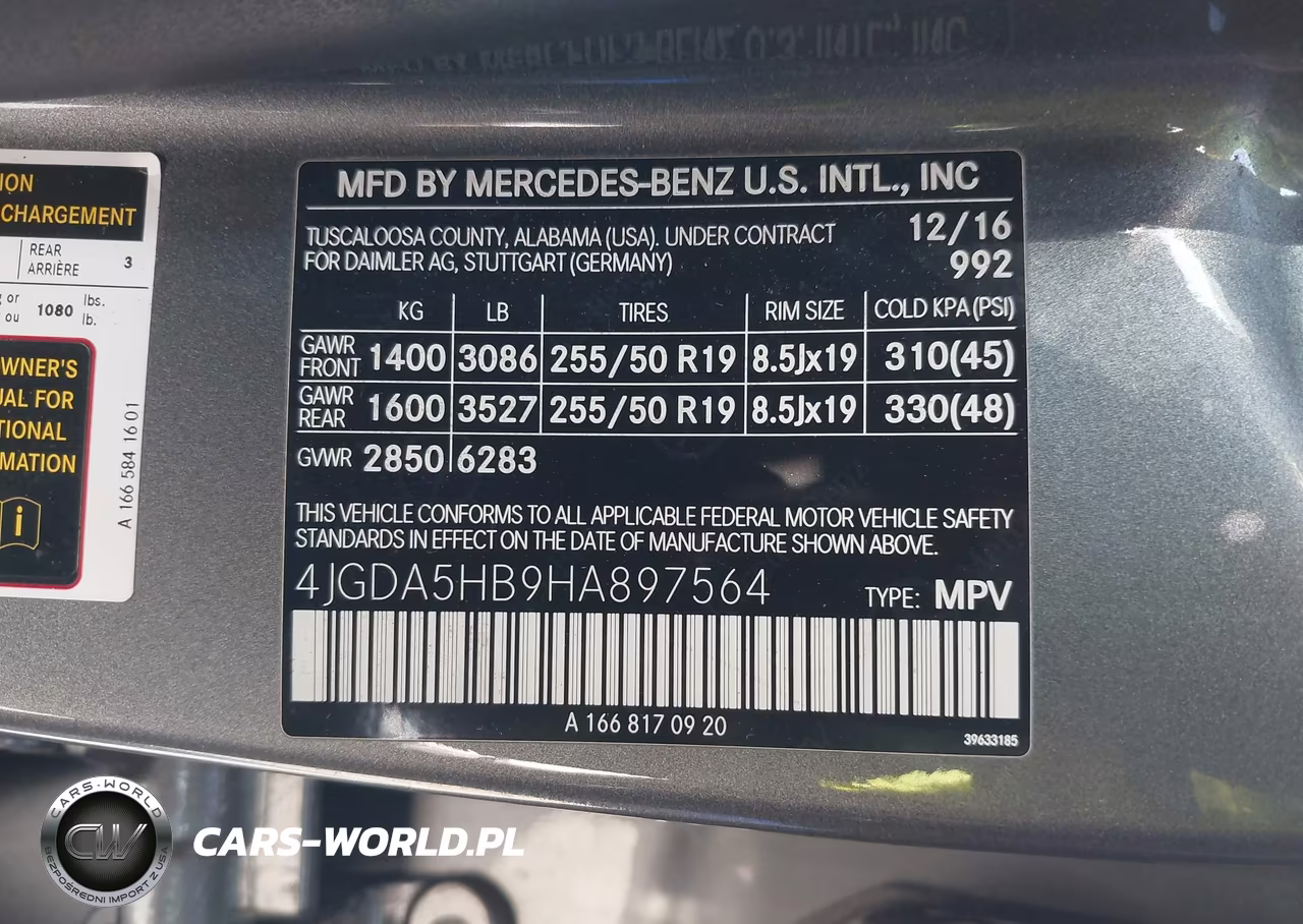 2017 Mercedes-Benz Gle 350 4Matic VIN:4JGDA5HB9HA897564 - 9