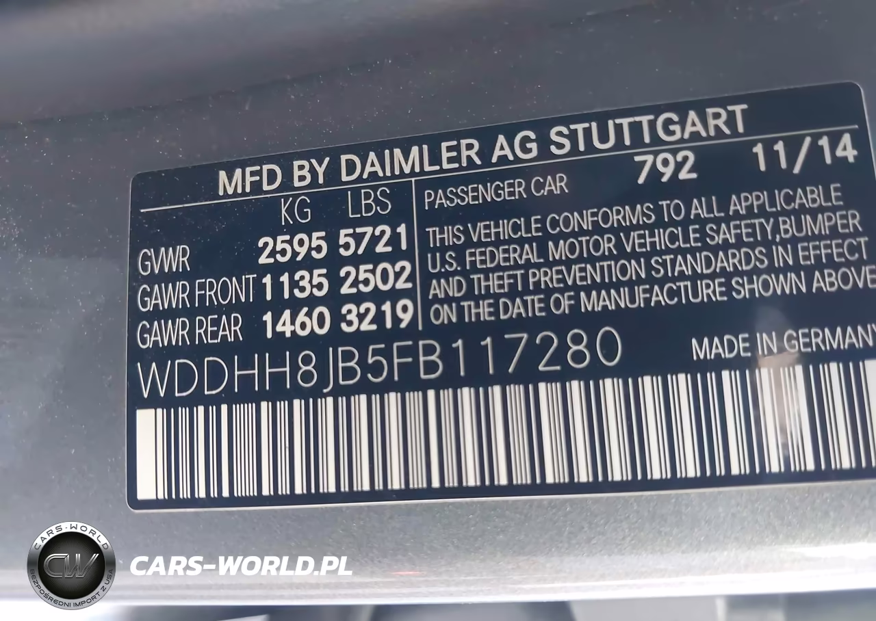 2015 Mercedes-Benz E 350 4Matic VIN:WDDHH8JB5FB117280 - 9