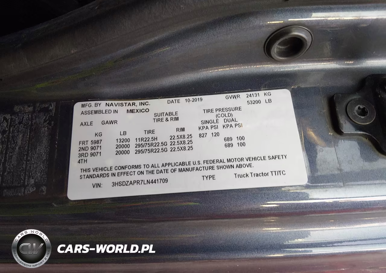 2020 International Lt VIN:3HSDZAPR7LN441709 - 8