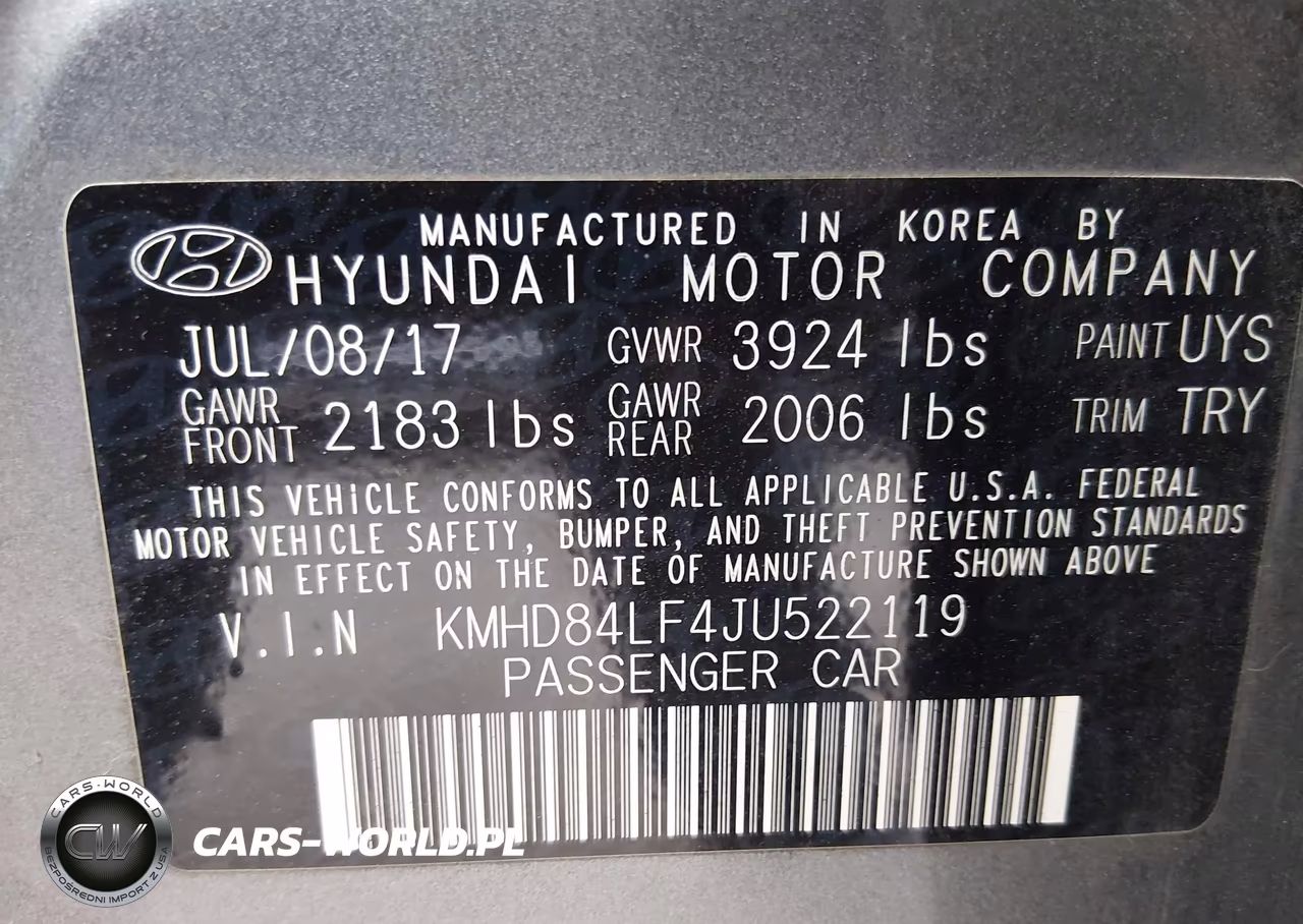 2018 Hyundai Elantra Value Edition VIN:KMHD84LF4JU522119 - 9