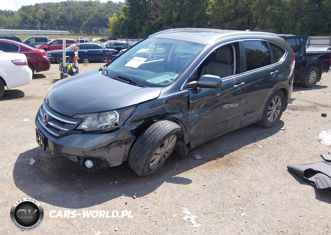 2013 Honda Cr-V Ex-L VIN:2HKRM4H74DH667487 - 2