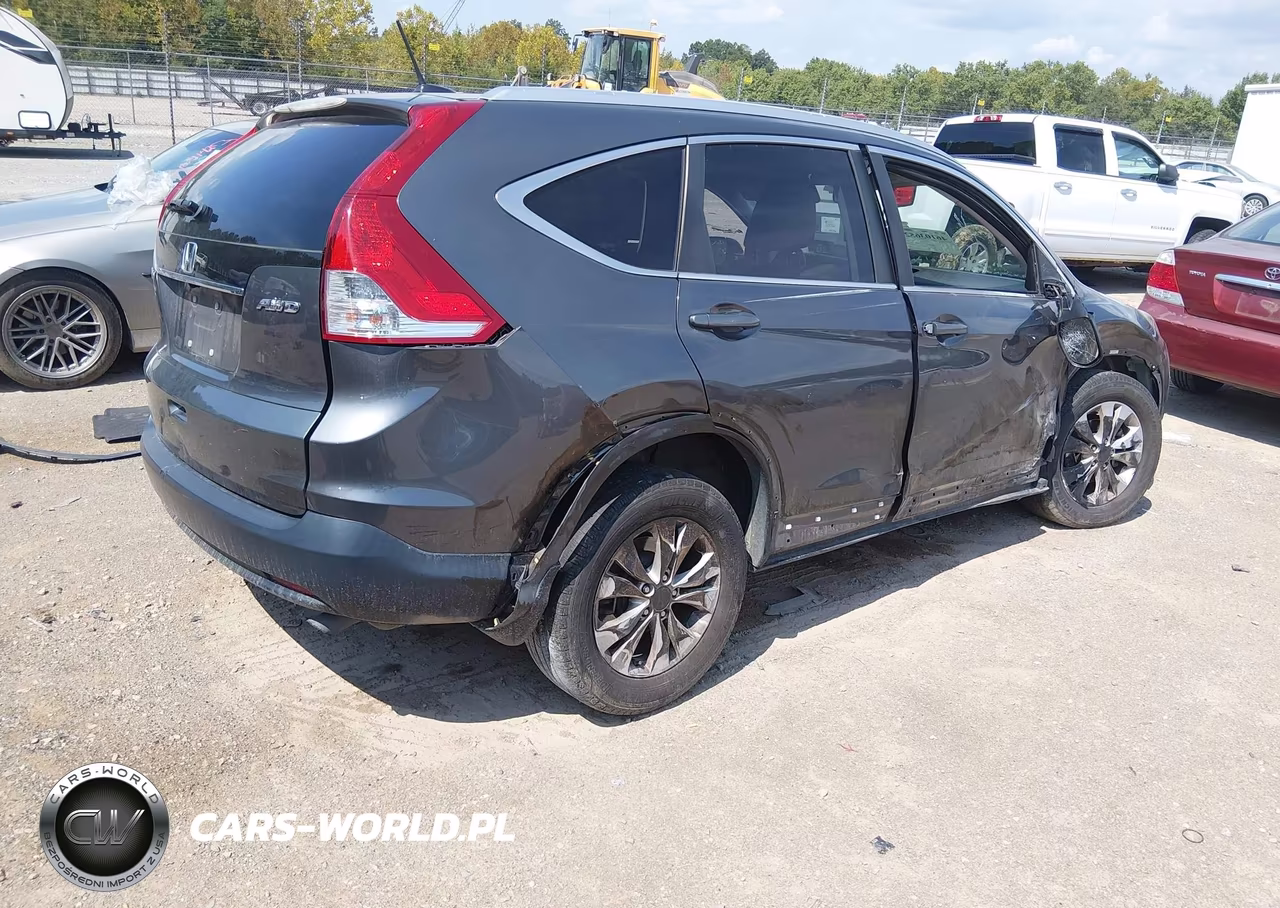 2013 Honda Cr-V Ex-L VIN:2HKRM4H74DH667487 - 4
