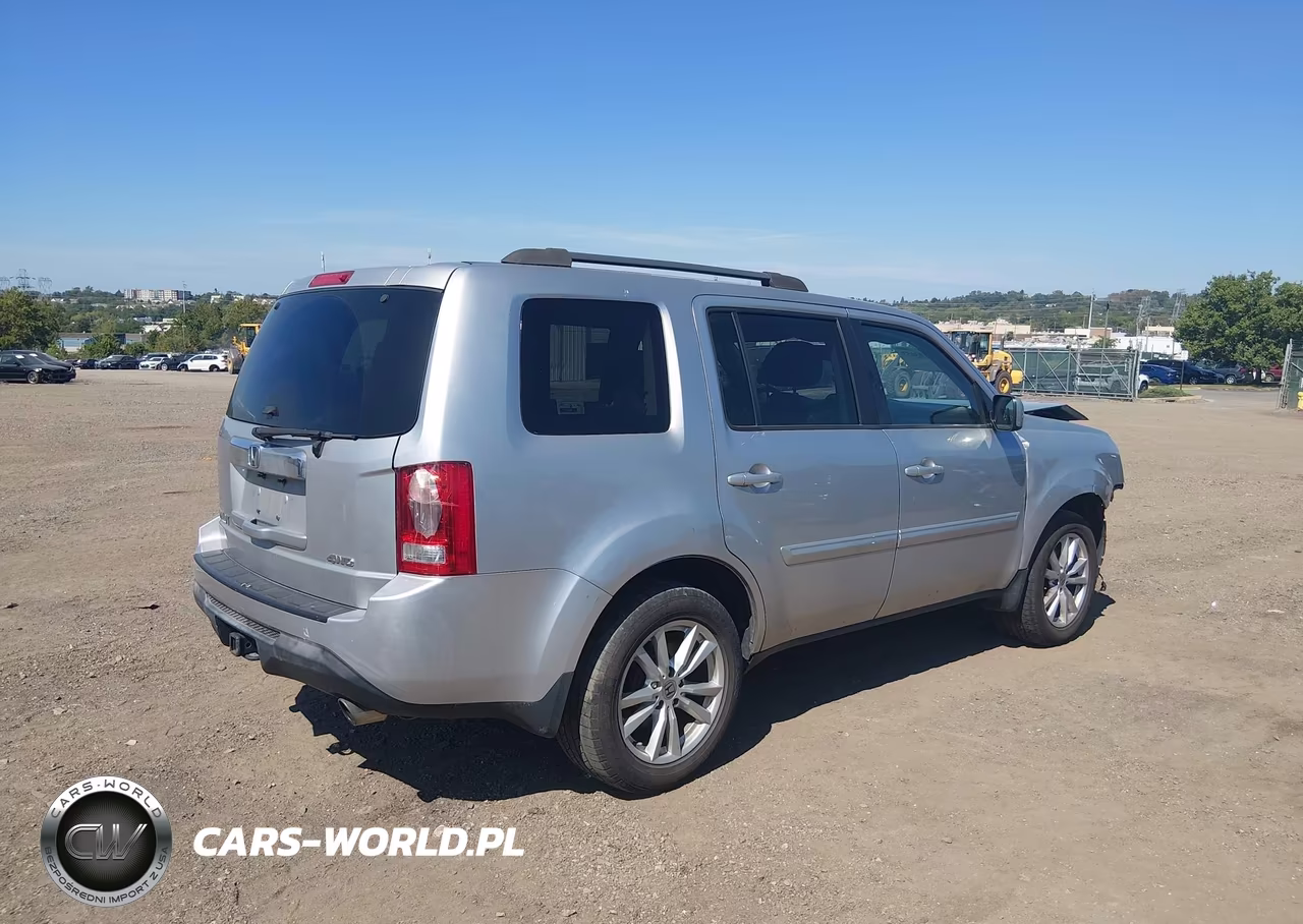 2013 Honda Pilot Ex-L VIN:5FNYF4H51DB017504 - 4