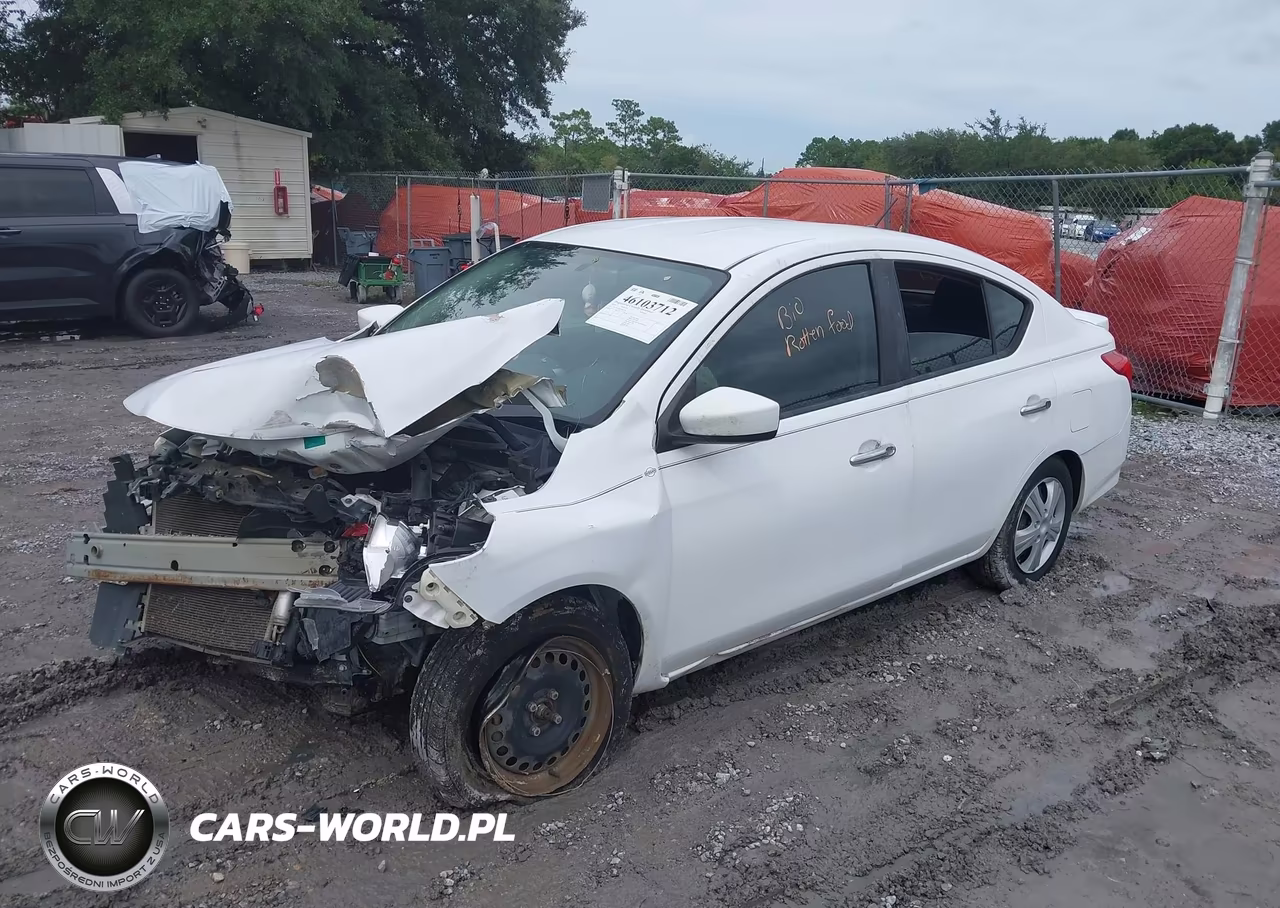 2019 Nissan Versa 1.6 Sv VIN:3N1CN7AP8KL881395 - 2