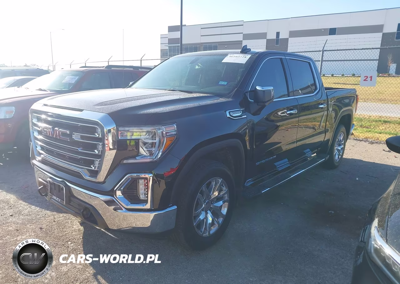 2020 GMC Sierra 1500 4Wd Short Box Slt VIN:3GTU9DED1LG308790 - 2
