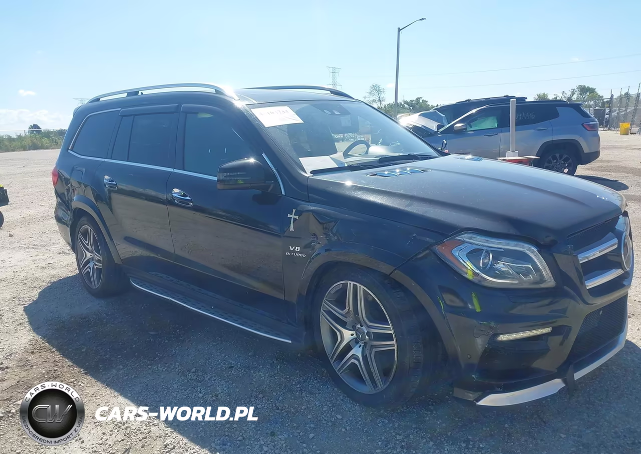 2015 Mercedes-Benz Gl 63 Amg 4Matic VIN:4JGDF7EE3FA595602 - 1
