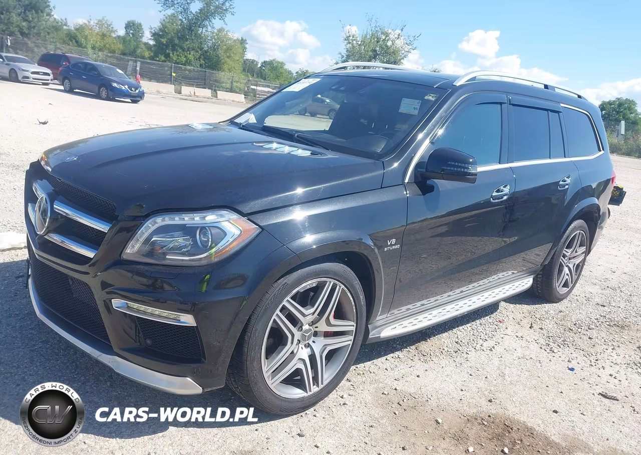 2015 Mercedes-Benz Gl 63 Amg 4Matic VIN:4JGDF7EE3FA595602 - 2