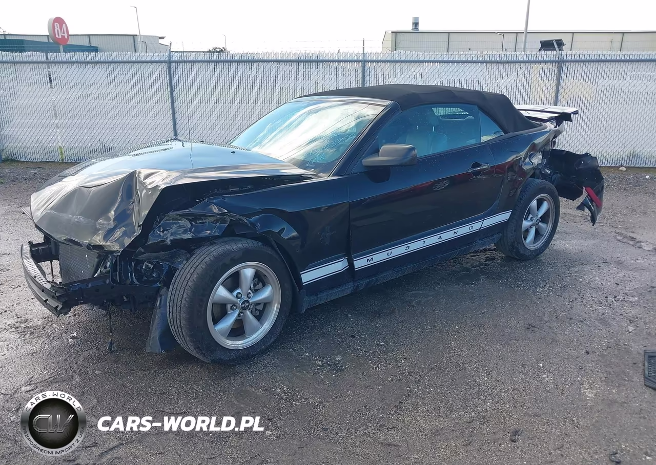 2007 Ford Mustang V6 Deluxe-V6 Premium VIN:1ZVFT84N875342375 - 2