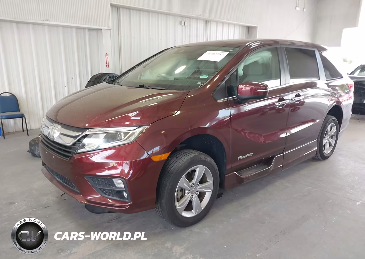 2020 Honda Odyssey Ex-L-Ex-L W-Navi Res VIN:5FNRL6H73LB033194 - 2