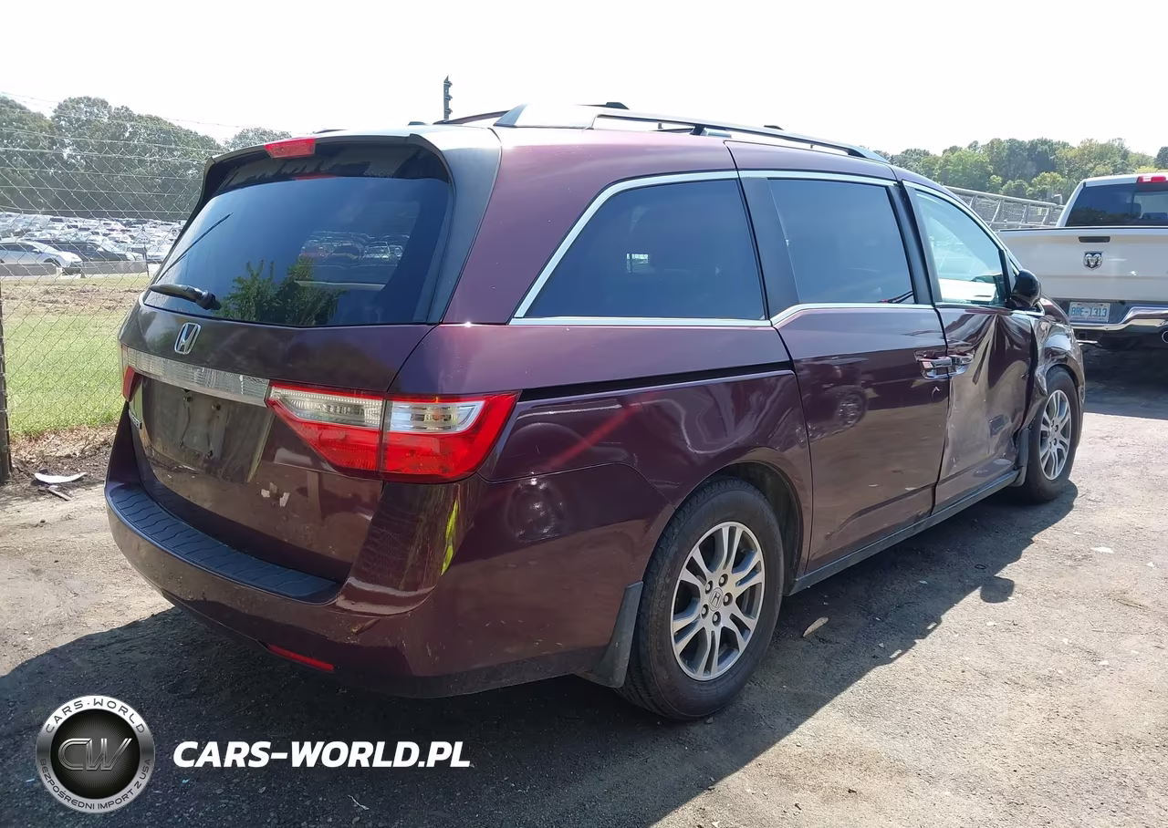 2013 Honda Odyssey Ex-L VIN:5FNRL5H65DB008428 - 4