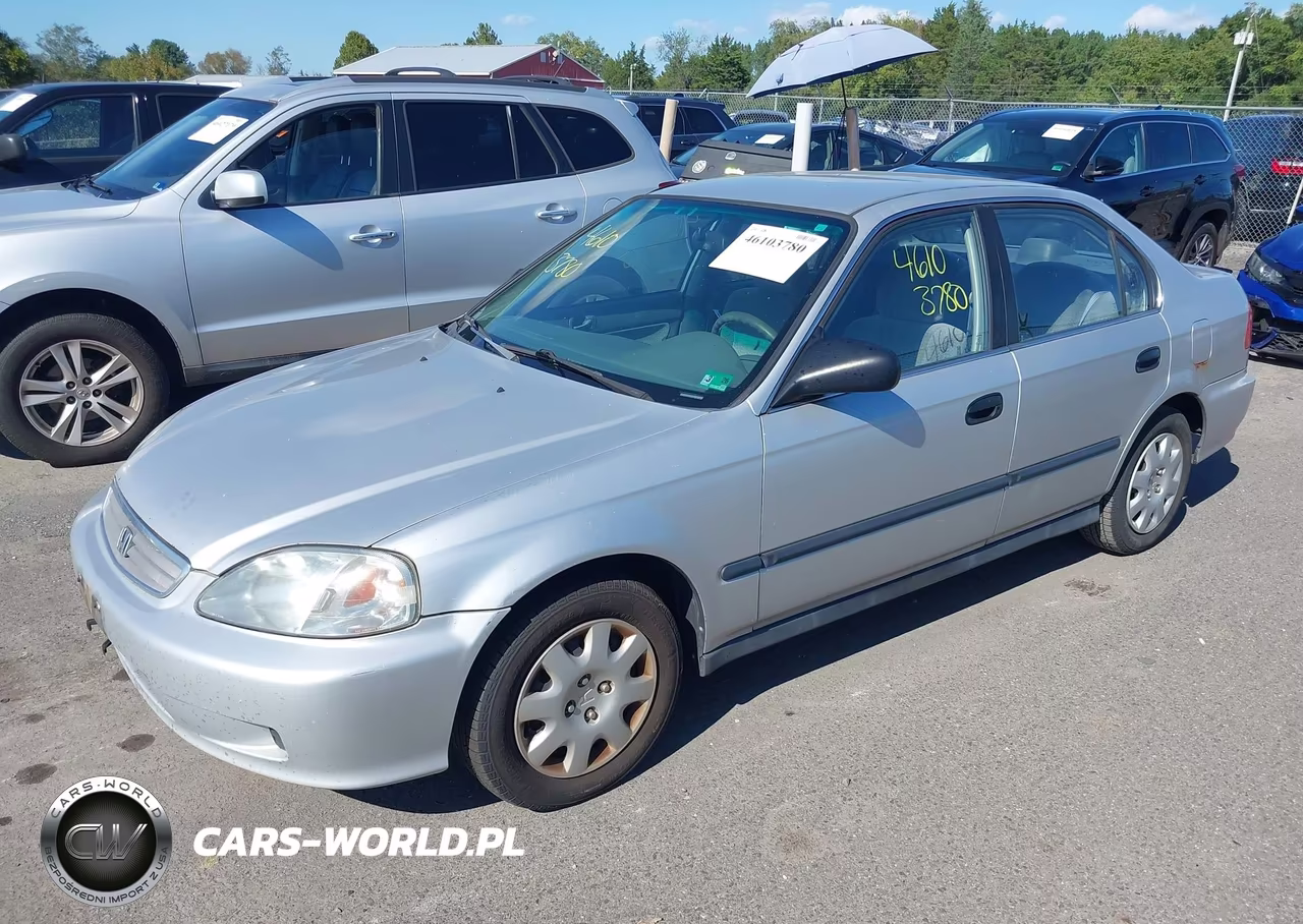 1999 Honda Civic Lx VIN:1HGEJ6677XL048132 - 2