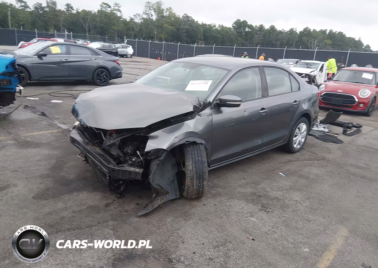 2011 Volkswagen Jetta 2.5L Se VIN:3VWDZ7AJ7BM303622 - 2