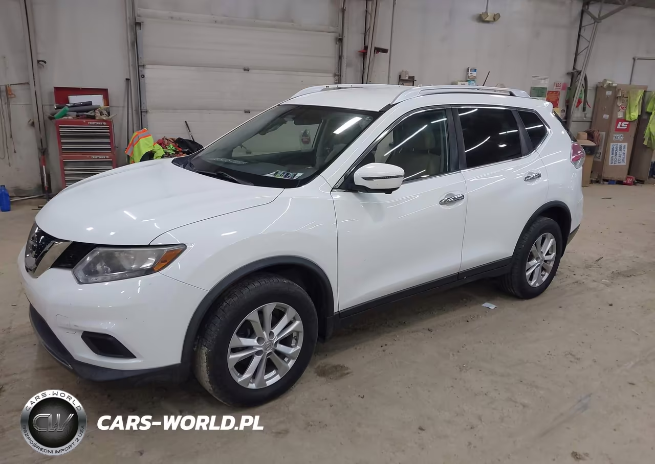 2016 Nissan Rogue Sv VIN:KNMAT2MV6GP630829 - 2