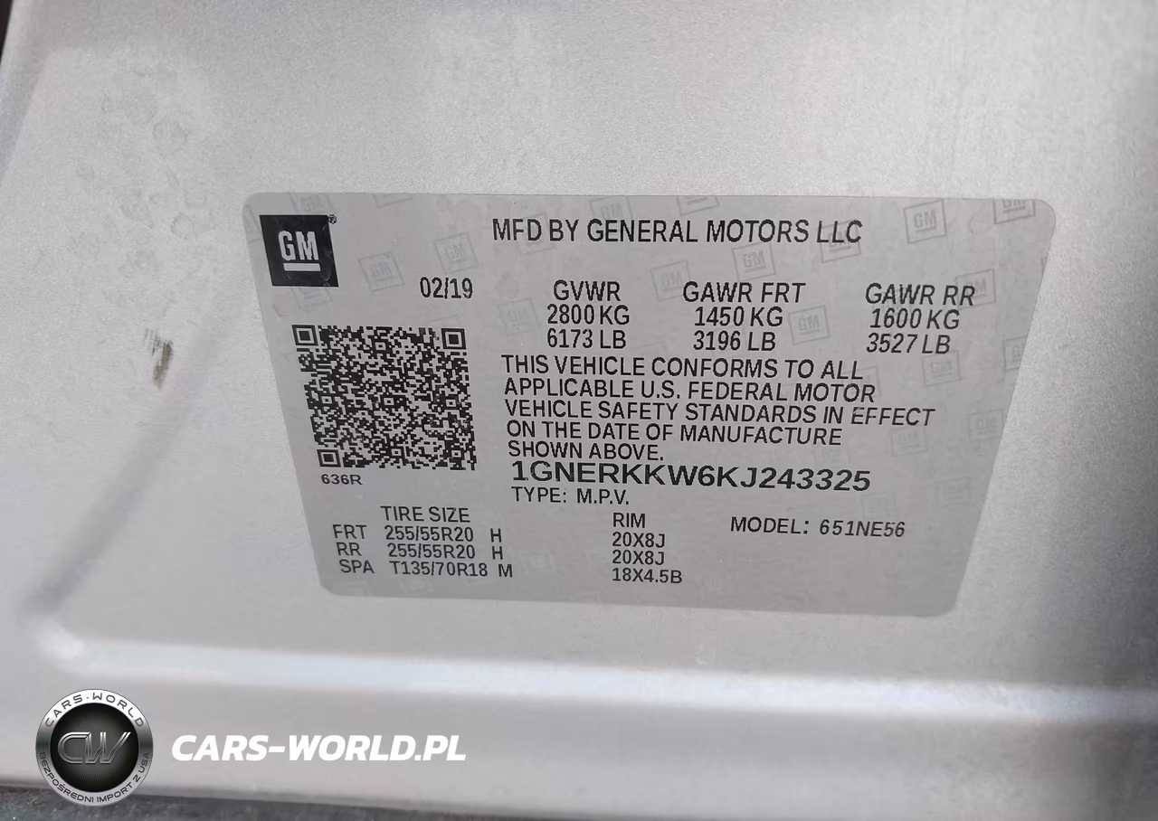2019 Chevrolet Traverse Premier VIN:1GNERKKW6KJ243325 - 9